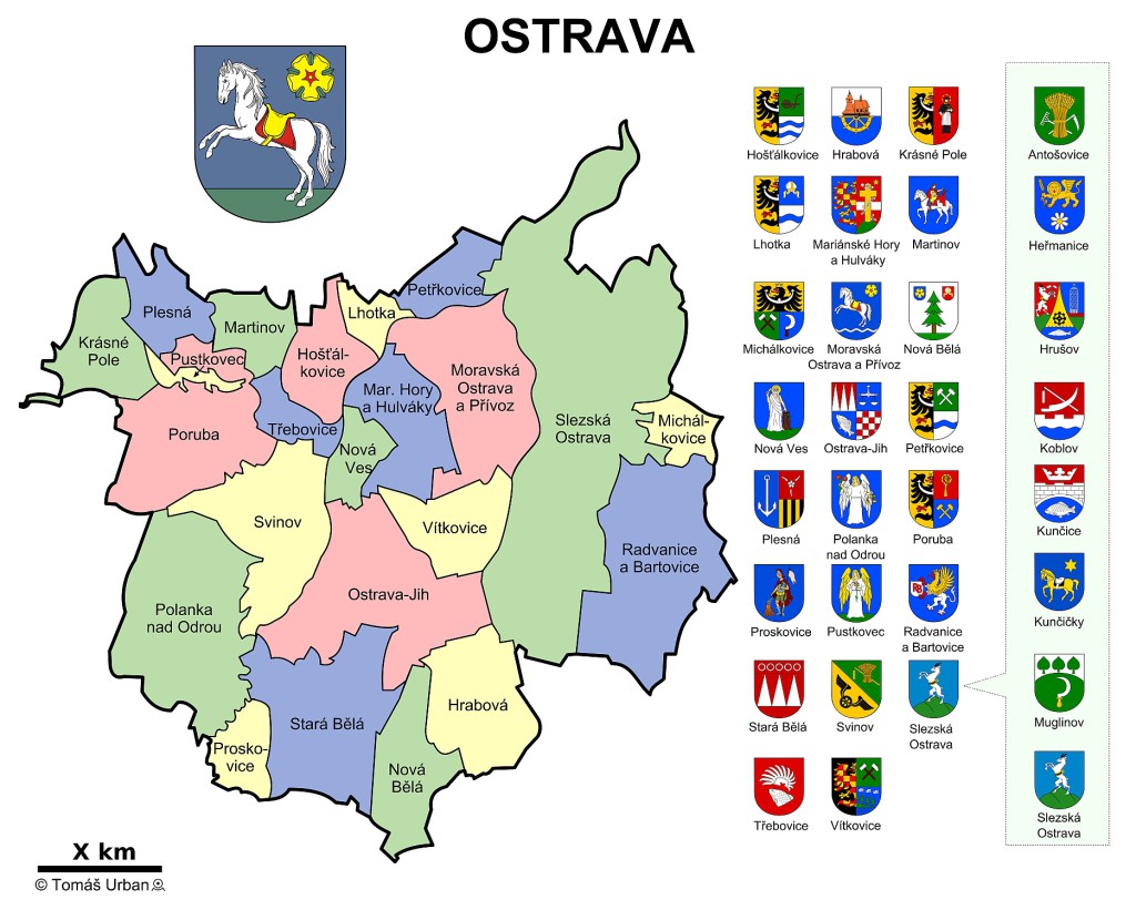 Ostrava se všemi svými obvody