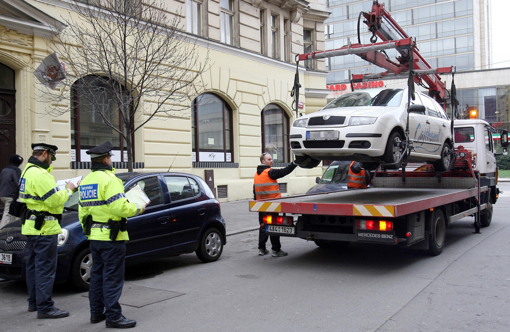 Počet odtažených aut v Ostravě přibývá